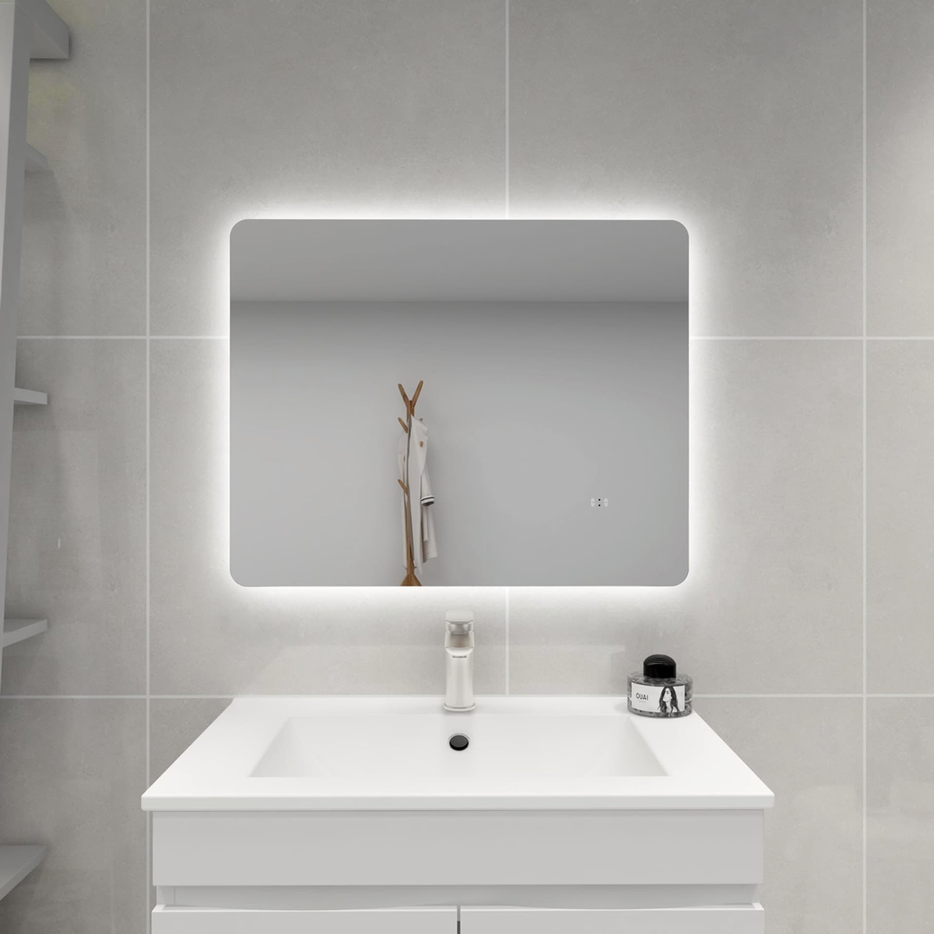 LED Bathroom Mirror 900mm