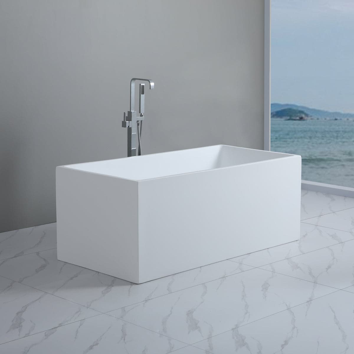 Theo Multi-Fit Freestanding Bathtub 1000-1700mm